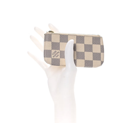 Louis Vuitton Damier Azur Key Pouch 2 of 9
