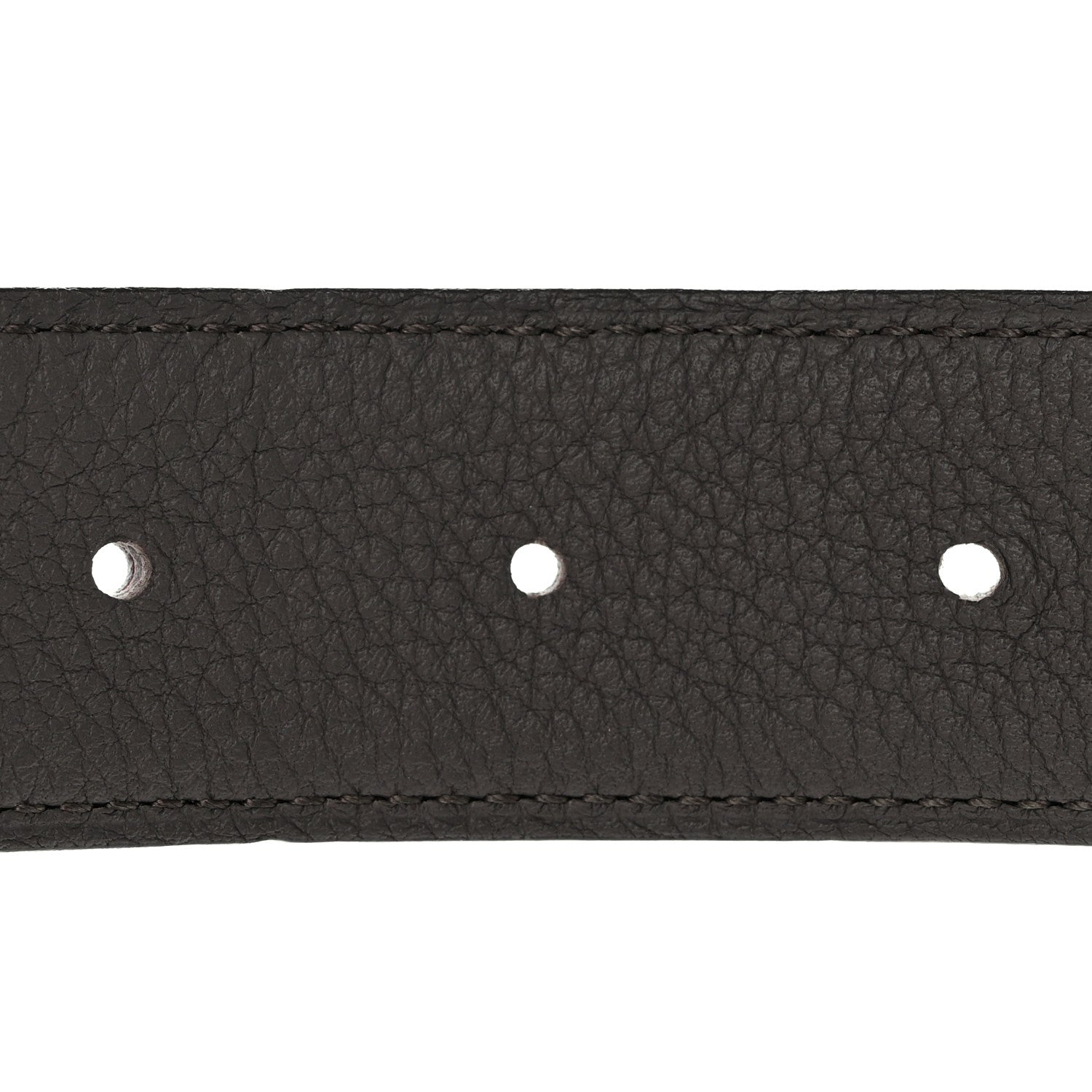 Hermes Box Togo Reversible 32mm H Belt 95 38 Black Etain 4 of 5