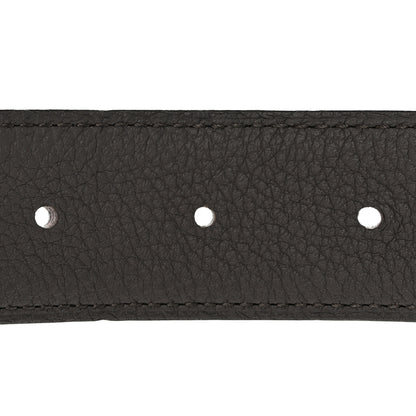 Hermes Box Togo Reversible 32mm H Belt 95 38 Black Etain 4 of 5