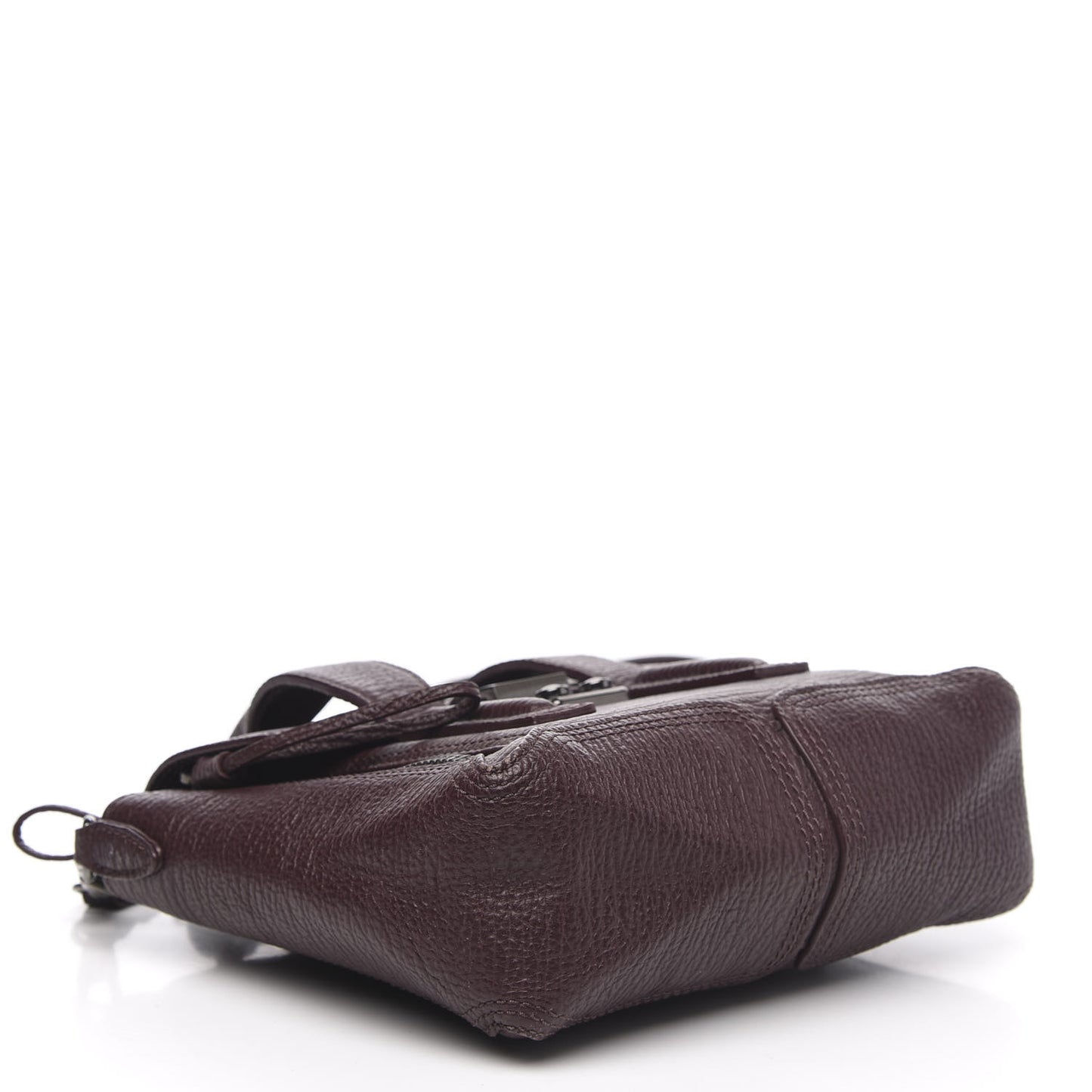 3.1 Textured Calfskin Mini Pashli Satchel Burgundy