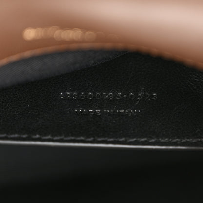 Saint Laurent Suede Mixed Matelasse Triquilt Medium Monogram Envelope Satchel Bark Brown 7 of 12