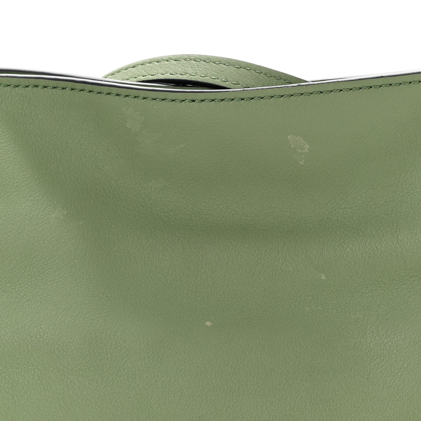 Calfskin Mini Flamenco Knot Clutch Rosemary