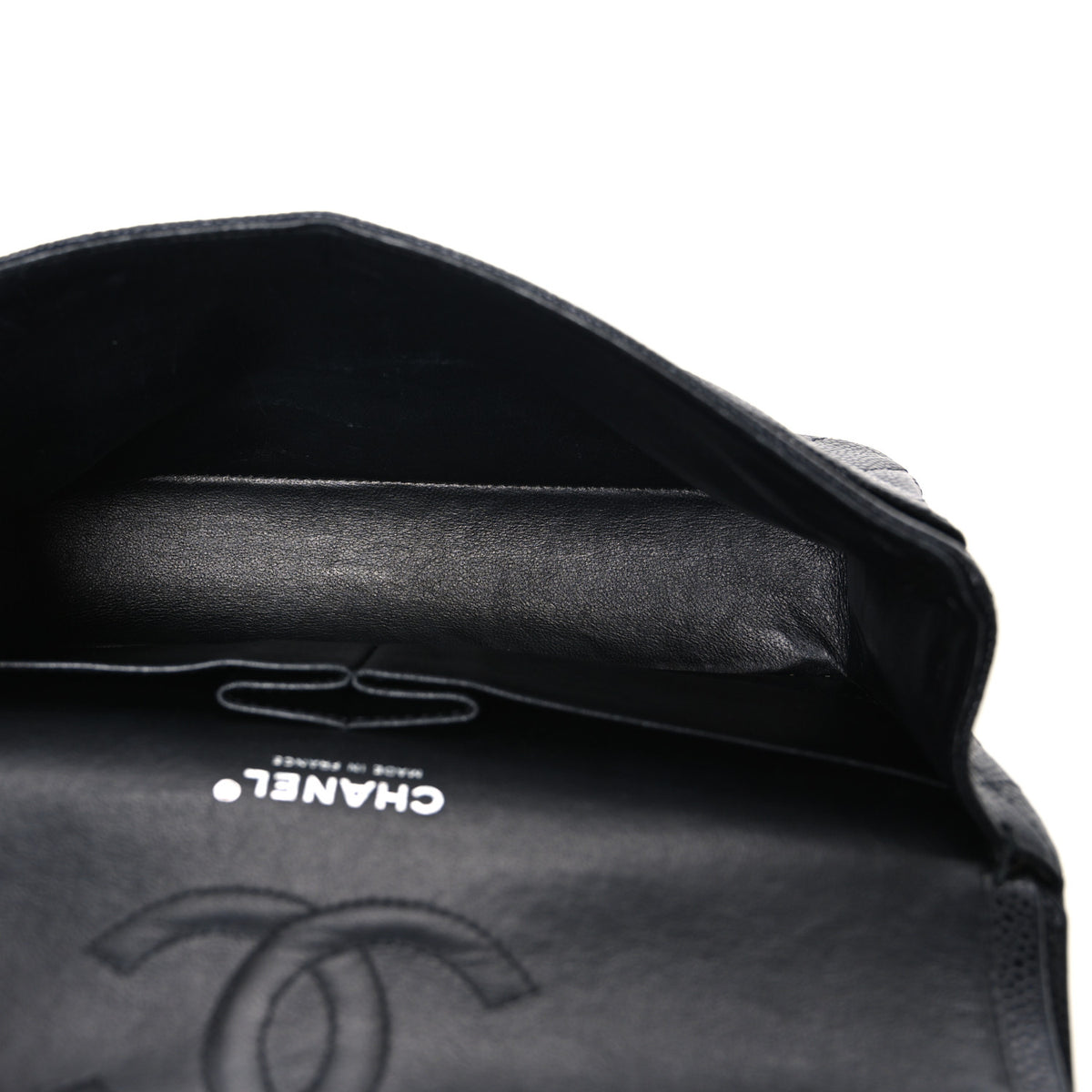 Chanel Caviar Quilted Medium Double Flap Black 5 of 11