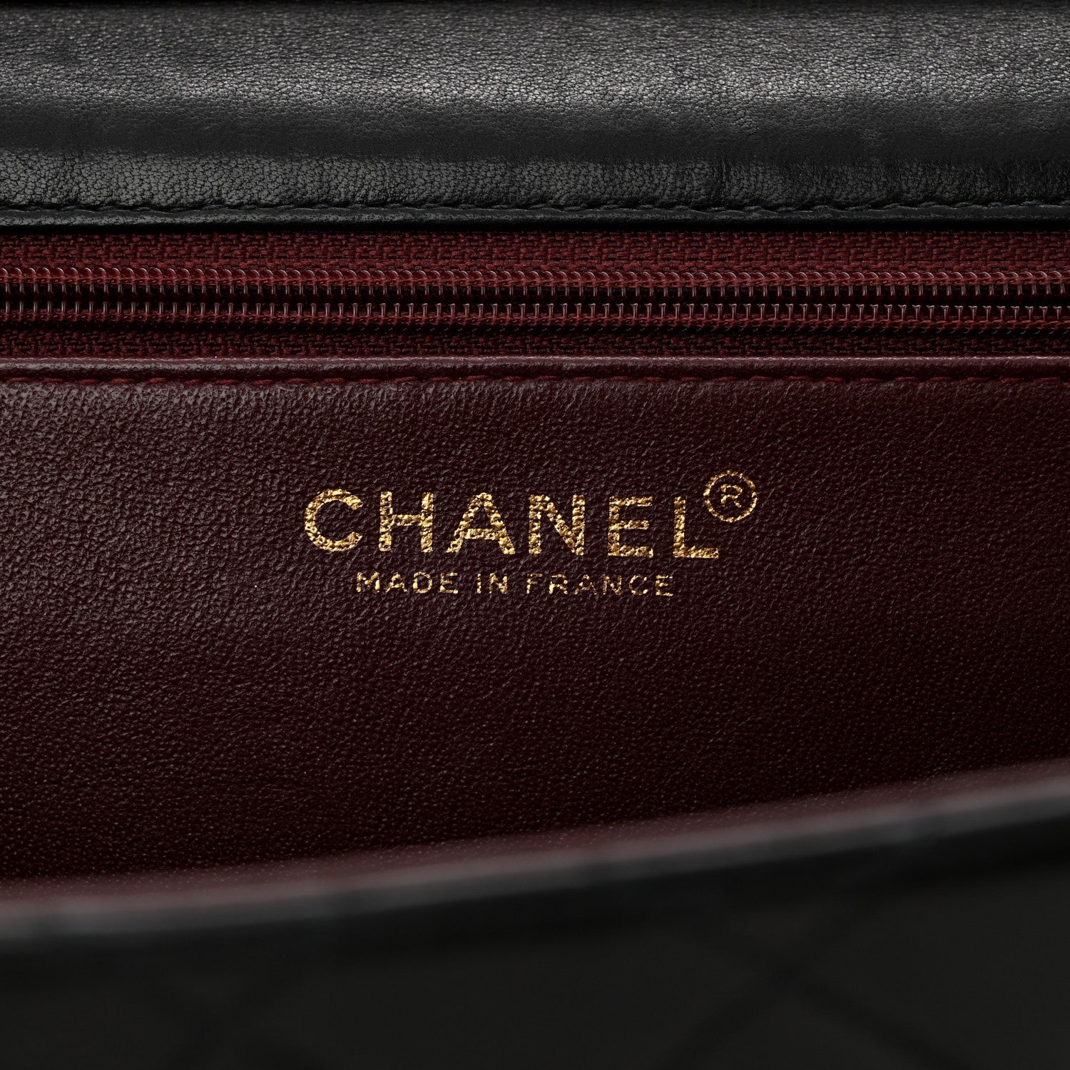 Chanel Lambskin Quilted Jumbo Single Flap Black 6 of 10