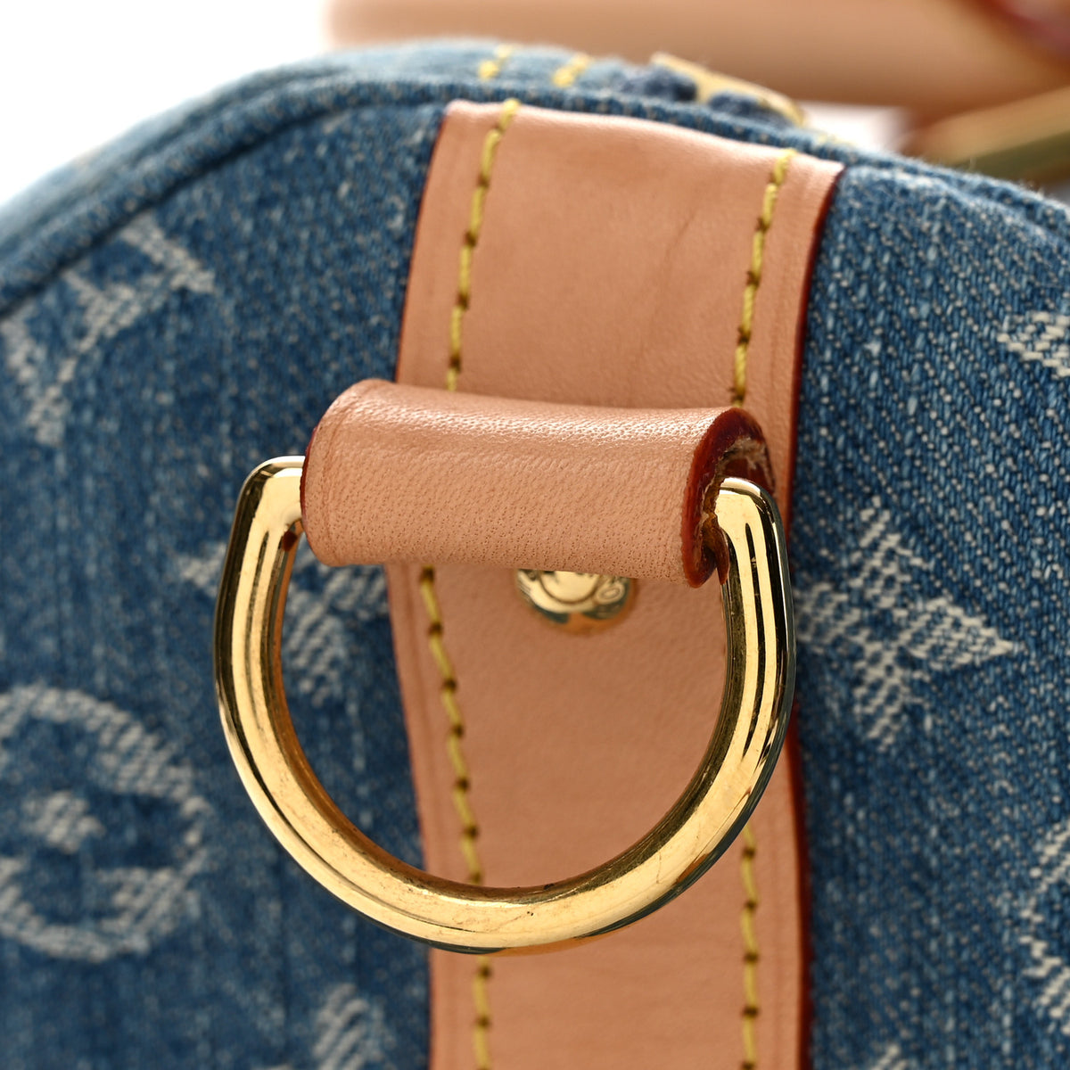 Louis Vuitton Denim Monogram New LV Remix Keepall Bandouliere 45 Blue 10 of 10