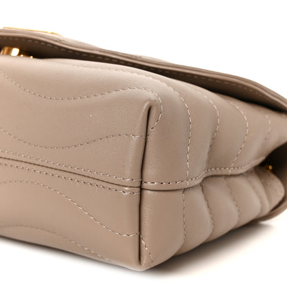 Louis Vuitton Calfskin LV New Wave Chain Bag Taupe 11 of 11