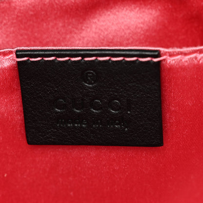 Gucci Velvet Matelasse Mini GG Marmont Black 6 of 10