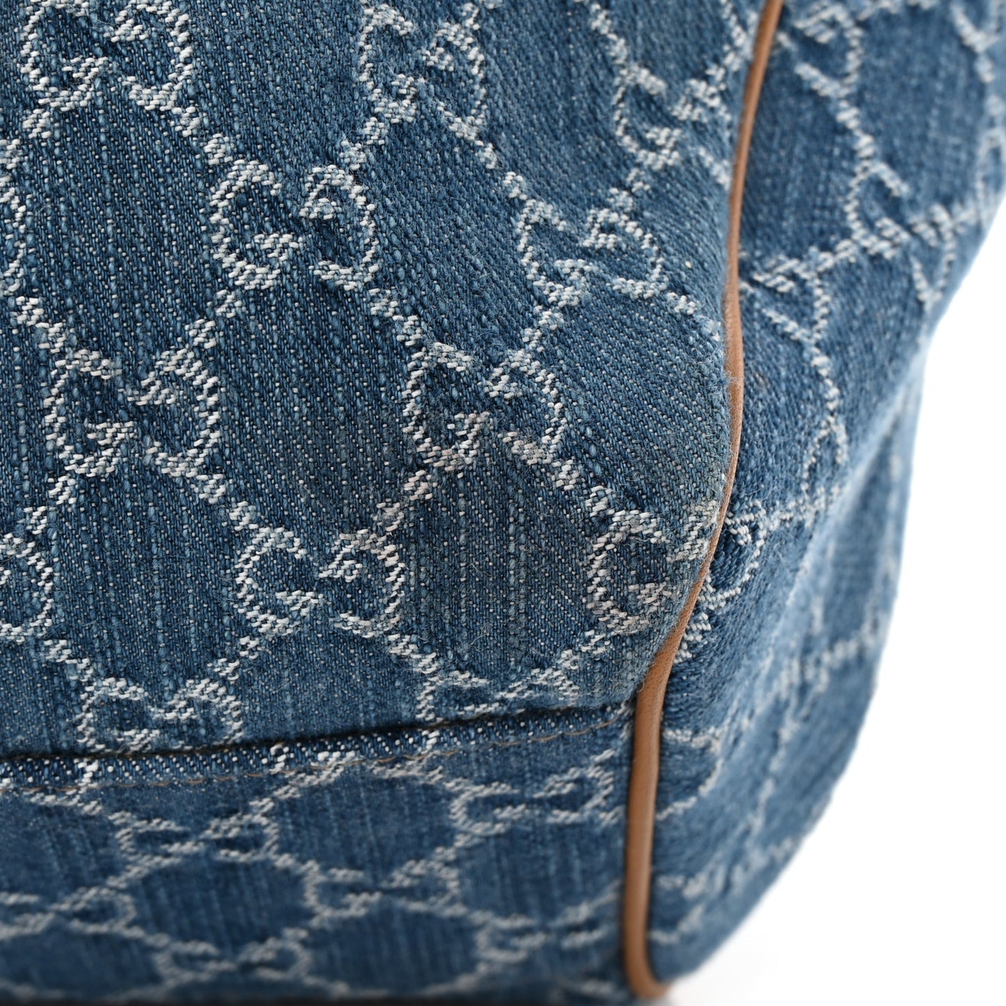 Denim Monogram Medium Sukey Tote Blue