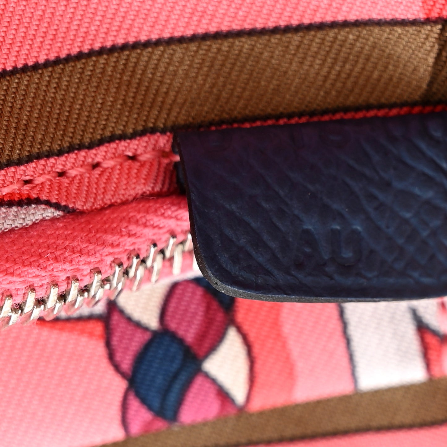 Epsom Silk'In Wallet Deep Bleu