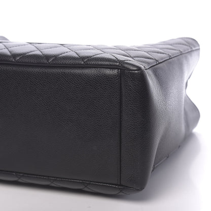 Chanel Caviar Quilted Grand Shopping Tote GST Black 10 of 10