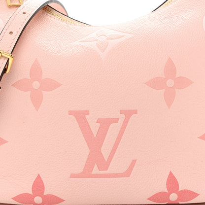 Louis Vuitton Empreinte Monogram Giant By The Pool Marshmallow Hobo PM Bouton De Rose 8 of 10