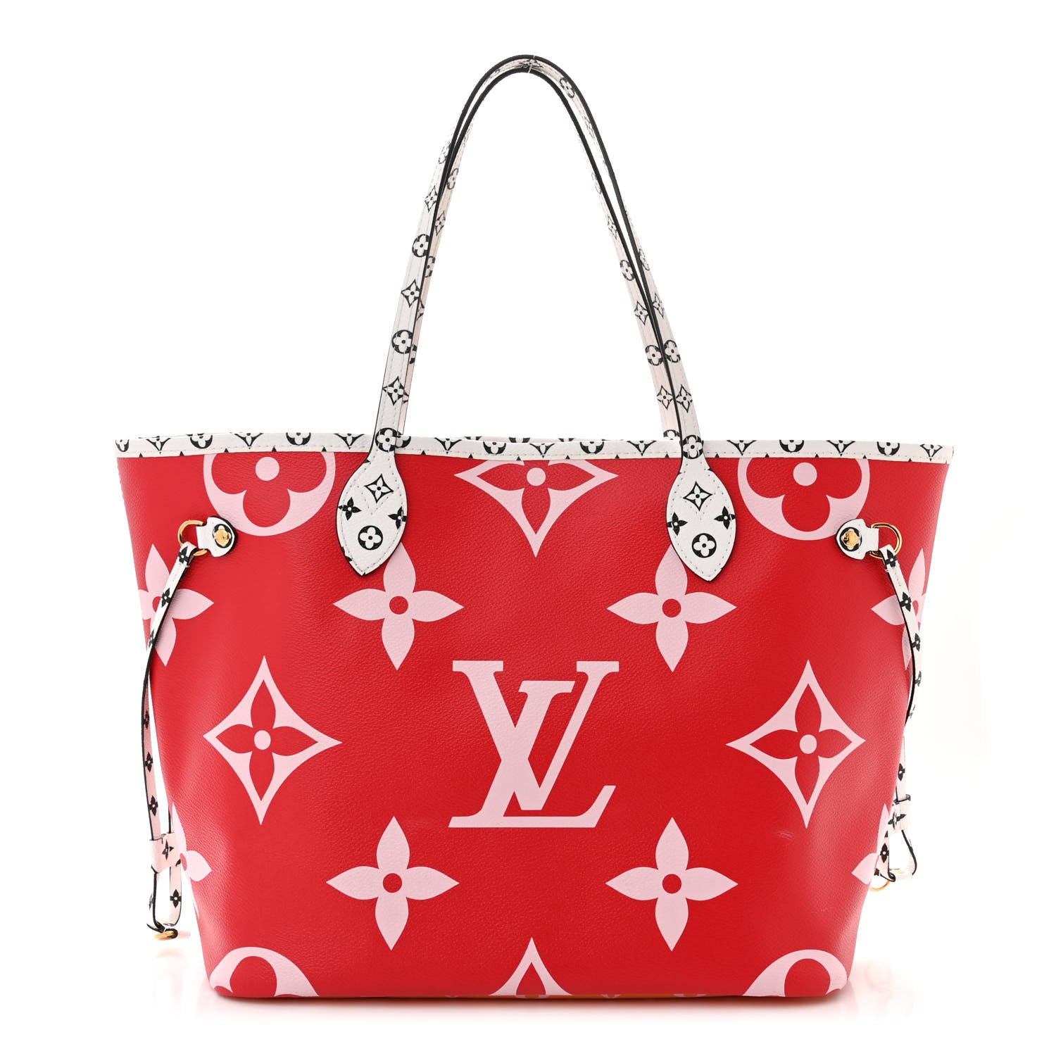 Louis Vuitton Monogram Giant Neverfull MM Rouge 1 of 10