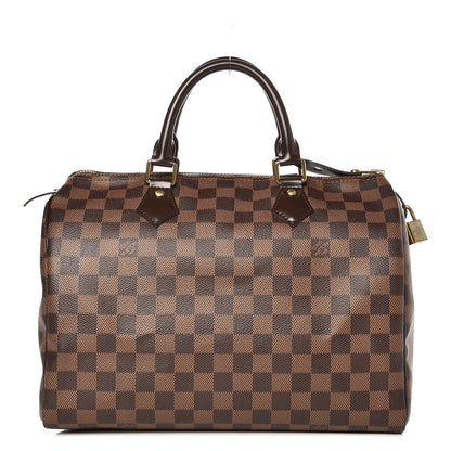Louis Vuitton Damier Ebene Speedy 30 1 of 10