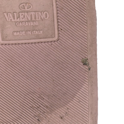 Valentino Garavani Rubber VLTN Pool Slide Sandals 37 Water Rose Disco Pink 10 of 16