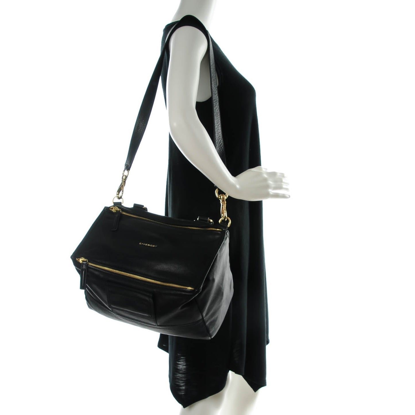 Sugar Goatskin Medium Pandora Black