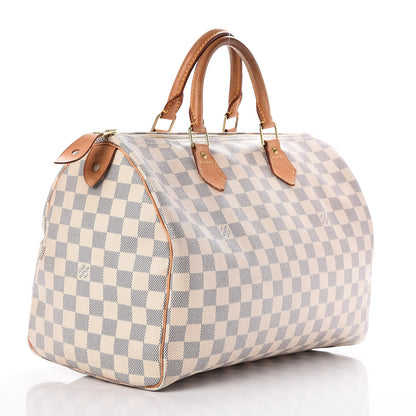 Louis Vuitton Damier Azur Speedy 35 3 of 8