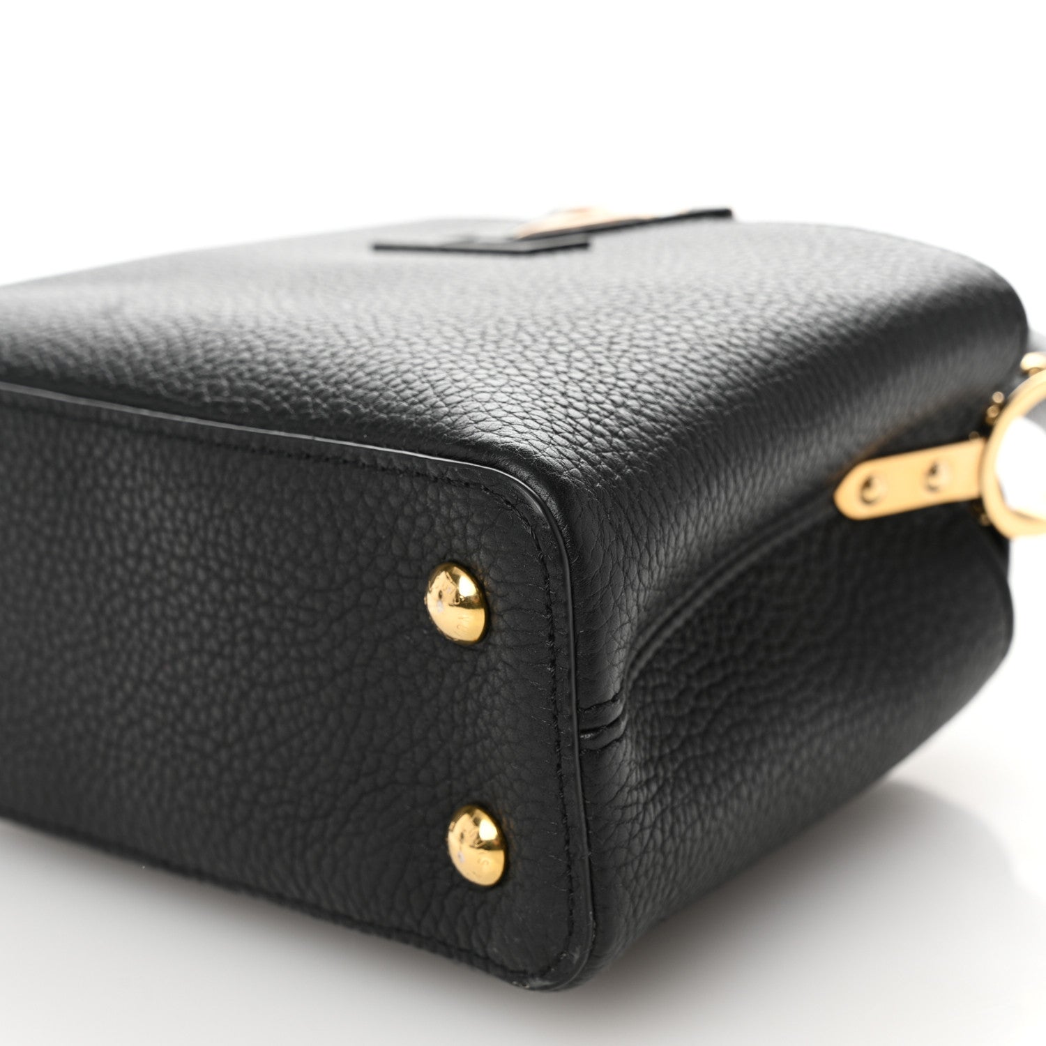 Louis Vuitton Taurillon Mini Capucines Black 9 of 9