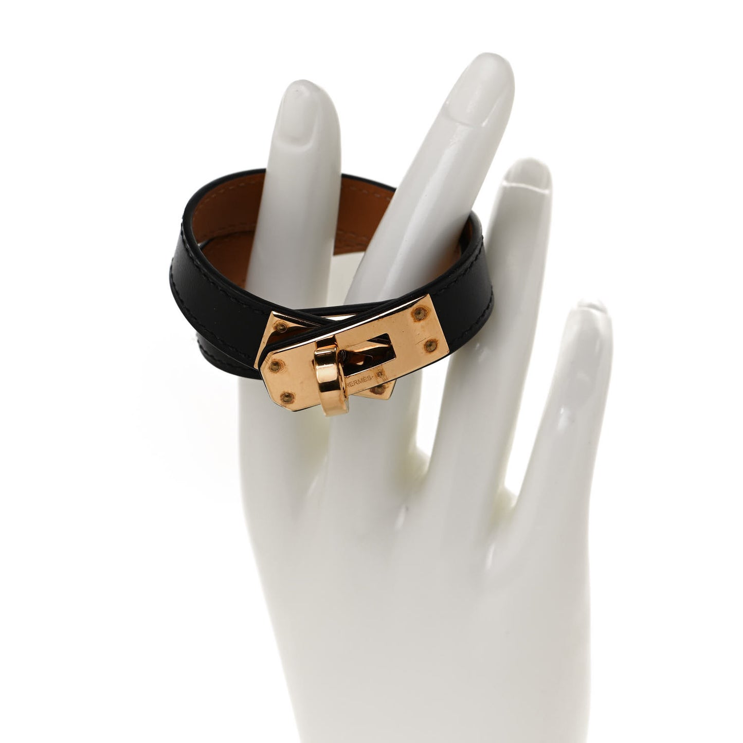 Box Kelly Double Tour Bracelet S Black