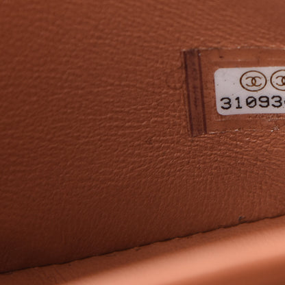 Chanel Lambskin Quilted Small Double Flap Brown 11 of 13
