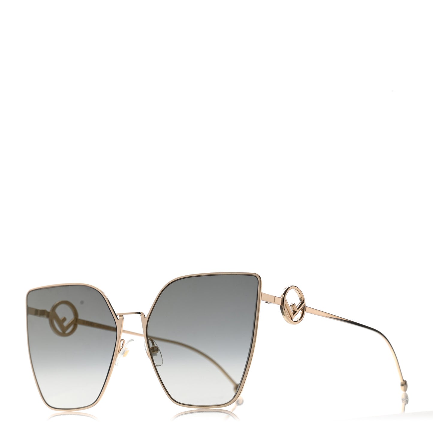 Metal F is Fendi Sunglasses FF 0323/S Gold