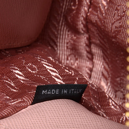 Prada Saffiano Lux Mini Promenade Tote Orchidea 11 of 12