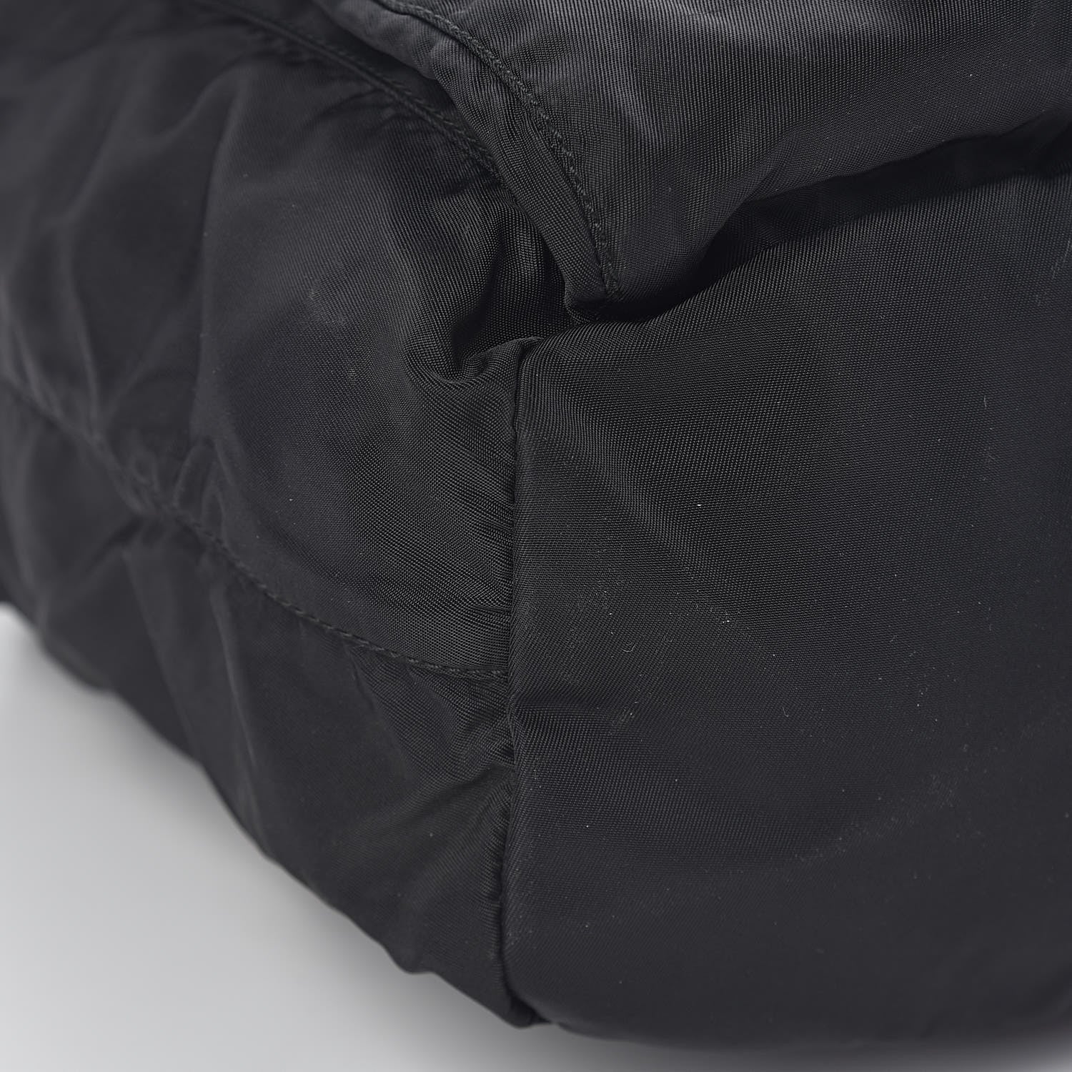 Prada Nylon Vela Medium Backpack Black 7 of 9