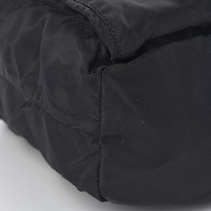 Prada Nylon Vela Medium Backpack Black 7 of 9
