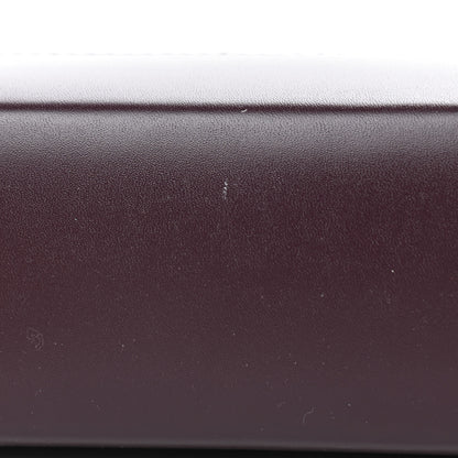 Burberry Smooth Calfskin TB Shoulder Bag Deep Maroon 10 of 10