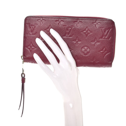Louis Vuitton Empreinte Zippy Wallet Raisin 2 of 10