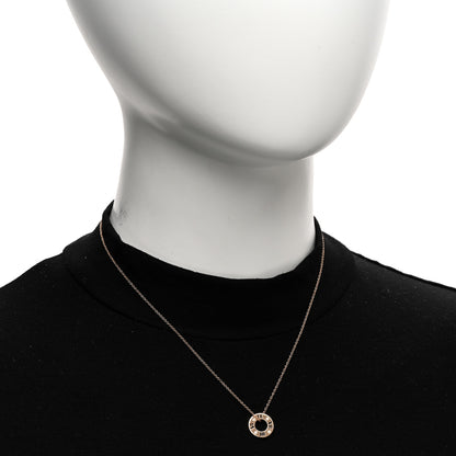 Tiffany 18K Rose Gold Diamond Atlas Pierced Pendant Necklace 2 of 6