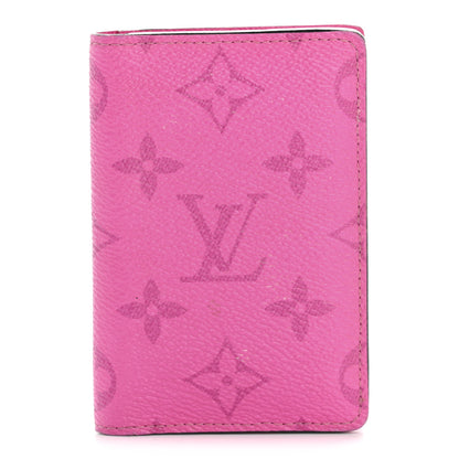 Louis Vuitton Taigarama Pocket Organizer NM Fuchsia 1 of 18