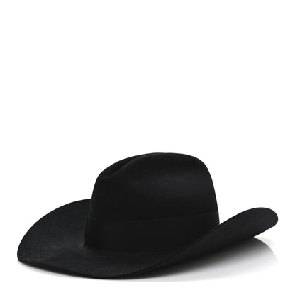 Gucci Felt Dallas Wide Brim Hat S Black 1 of 8