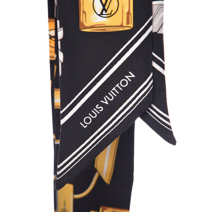 Louis Vuitton Silk Full of Locks Bandeau Black 5 of 5