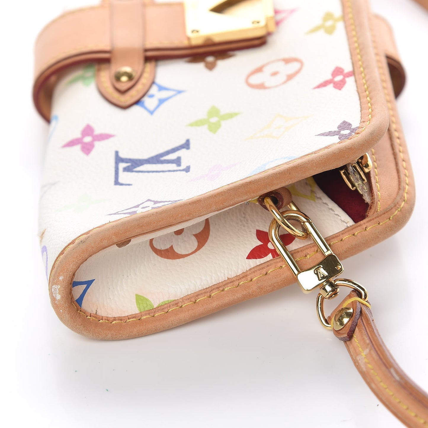 Monogram Multicolor Shirley White