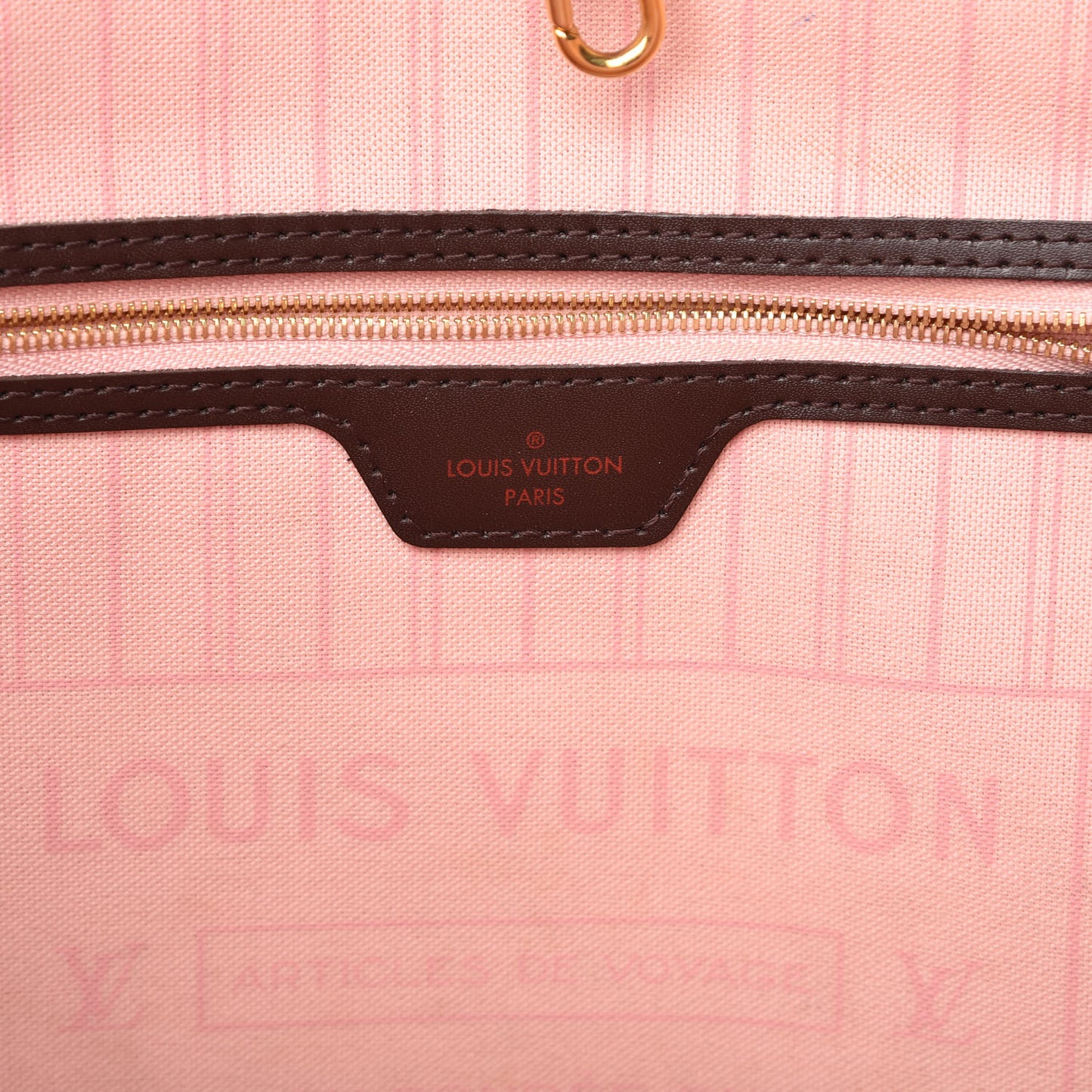 Damier Ebene Neo Neverfull MM Rose Ballerine