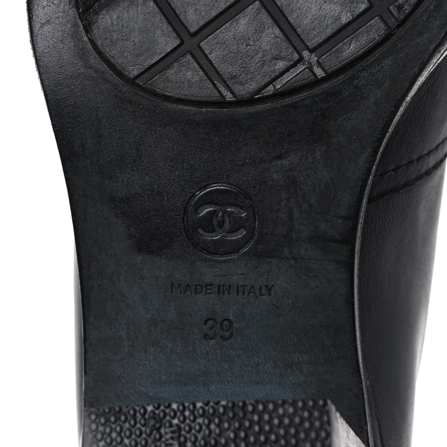 Chanel Calfskin Embroidered Western Cowboy Boots 39 Black 6 of 10