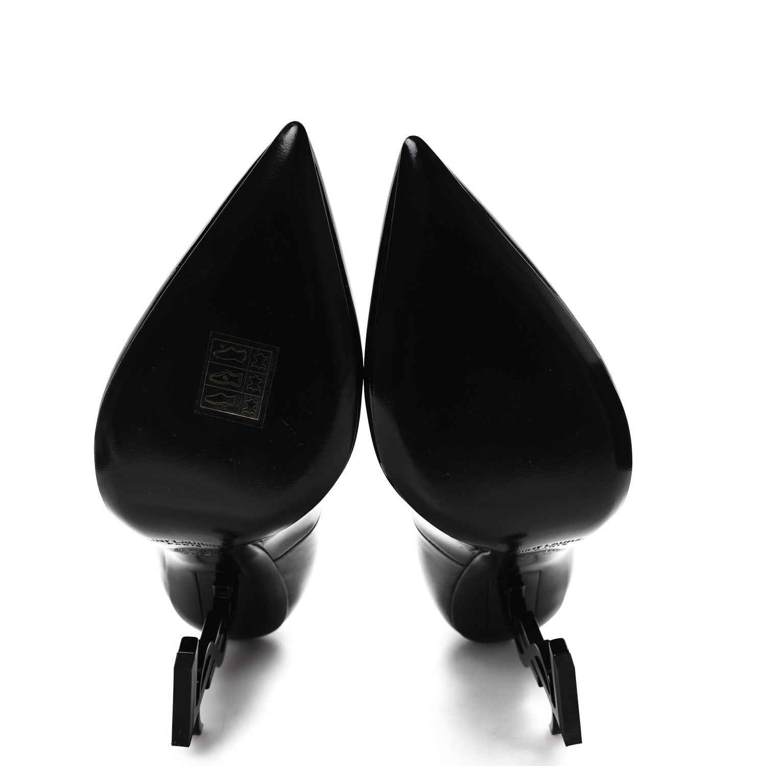 Saint Laurent Patent Opyum 85 Pumps 36.5 Black 6 of 10