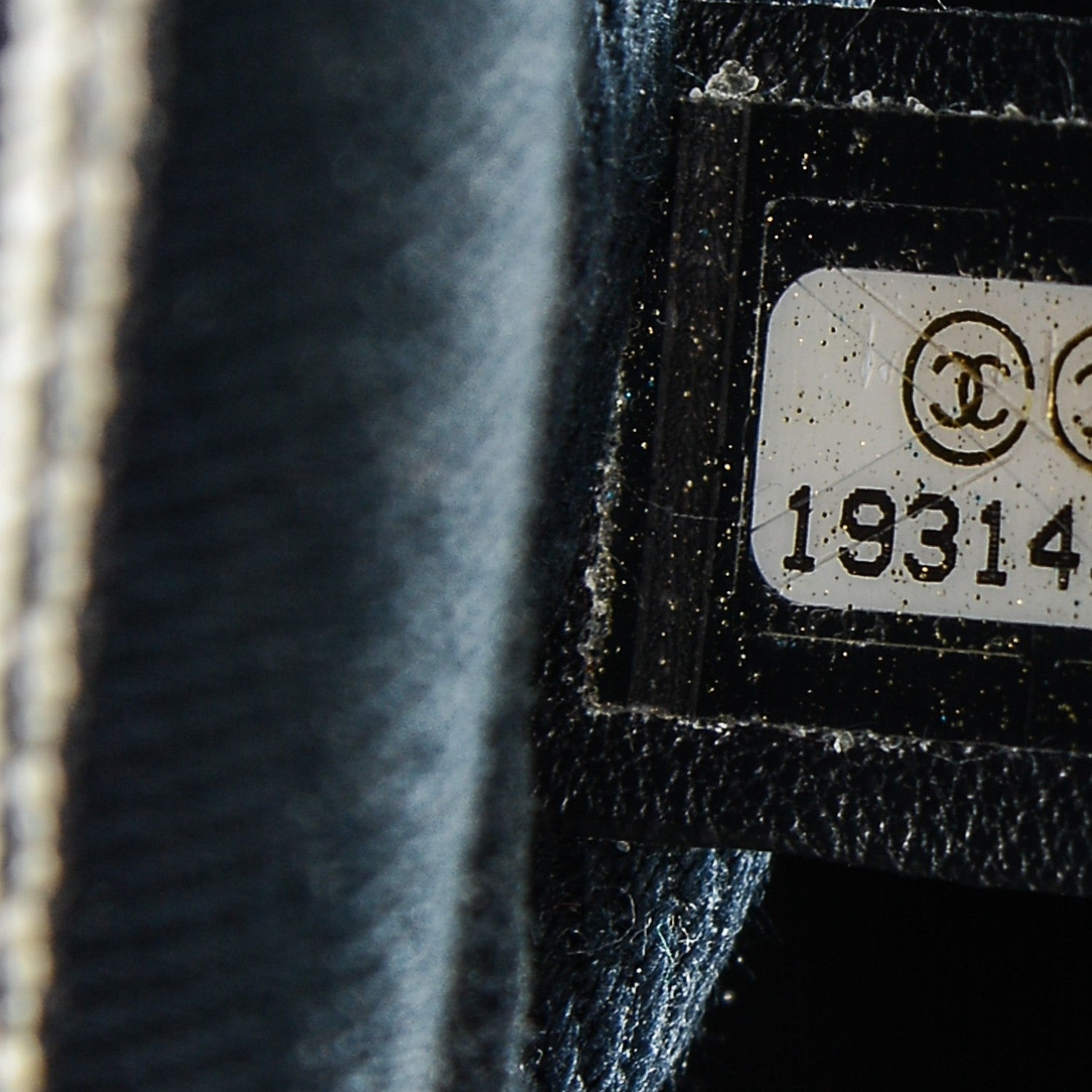 Chanel Denim Large Shopping Tote Black 7 of 7