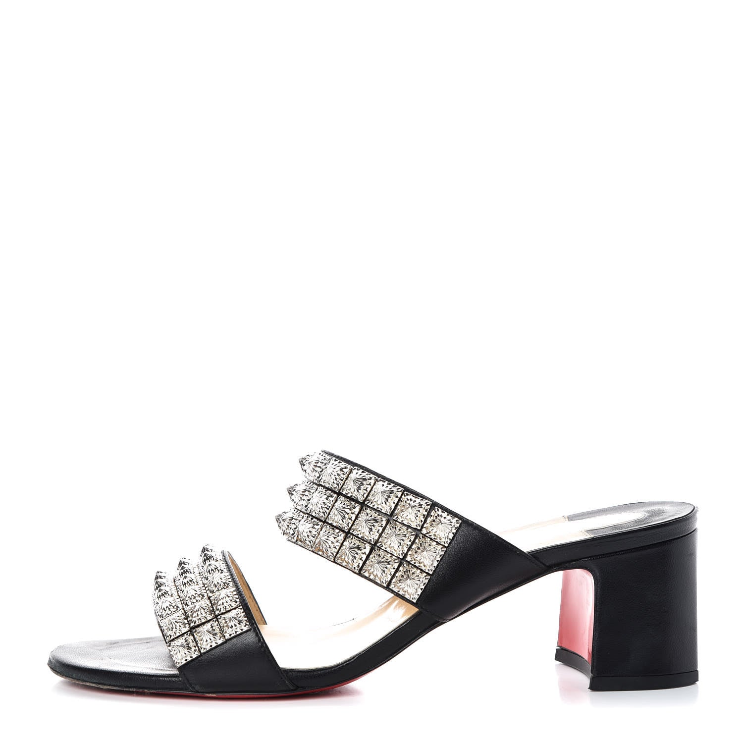 Christian Louboutin Nappa Myriadiam 55 Slide Sandals 40 Black 1 of 14