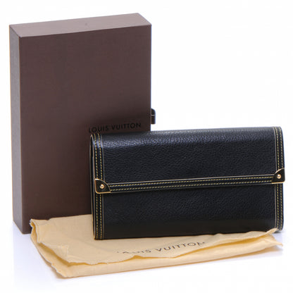 Louis Vuitton Suhali Porte Tresor International Wallet Black 6 of 8