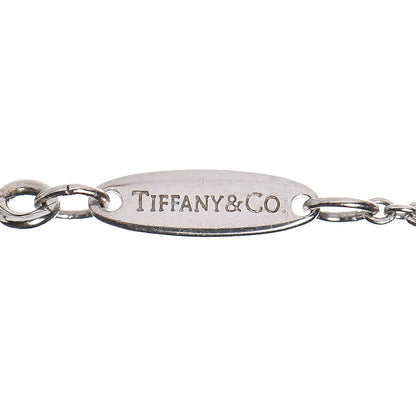 Tiffany Platinum Diamond 12mm Elsa Peretti Cross Pendant Necklace 5 of 8
