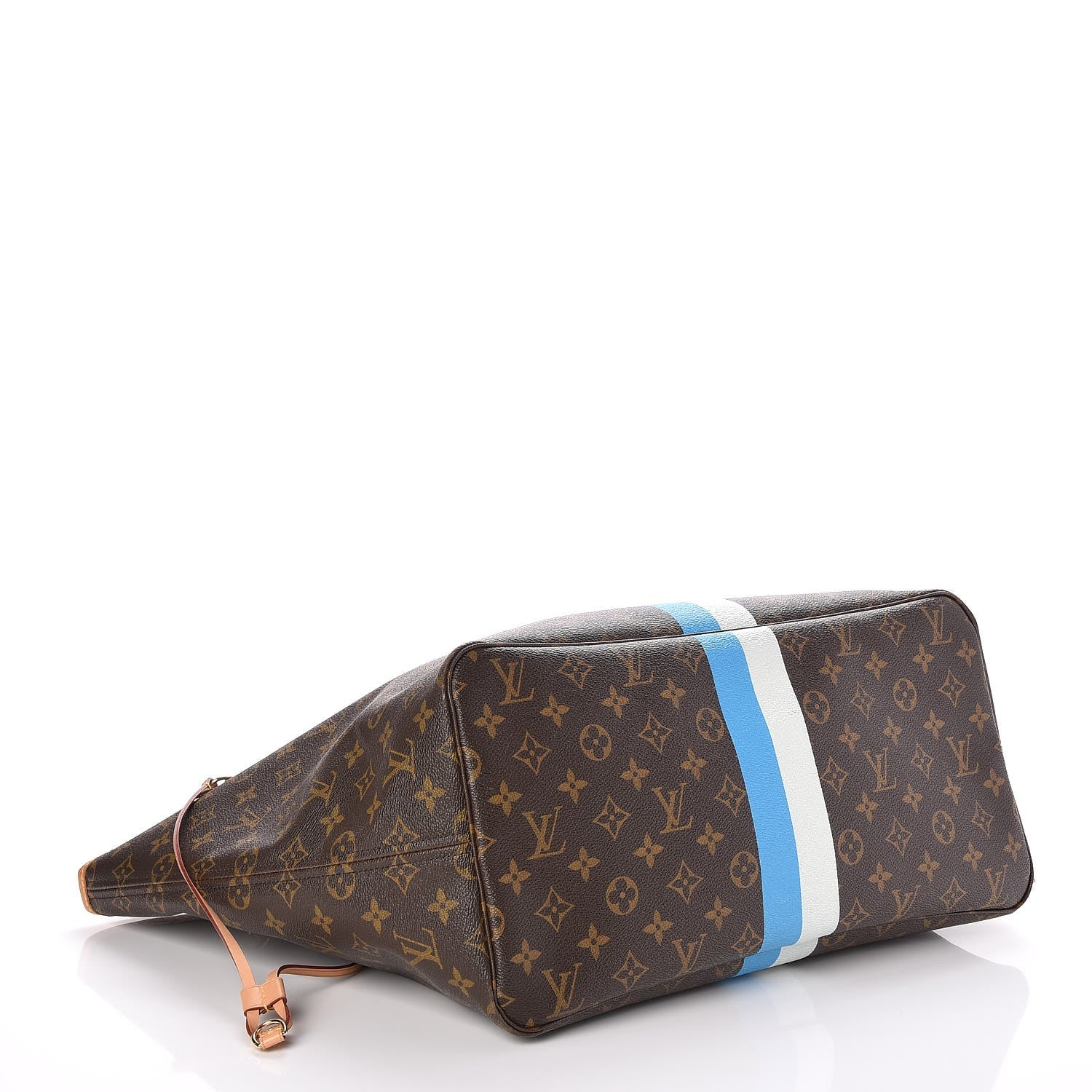 Louis Vuitton Monogram My LV Heritage Neverfull GM Blue Clair White 4 of 7