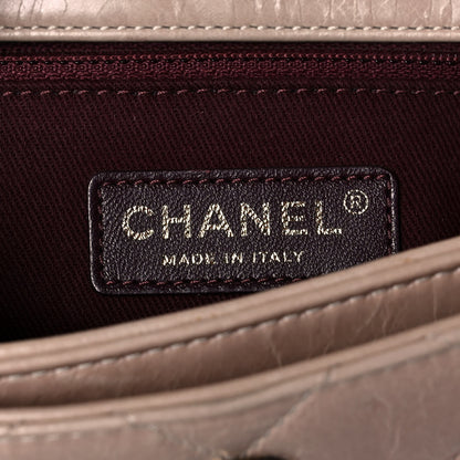 Chanel Glazed Calfskin Medium Perfect Edge Flap Light Pink 5 of 10