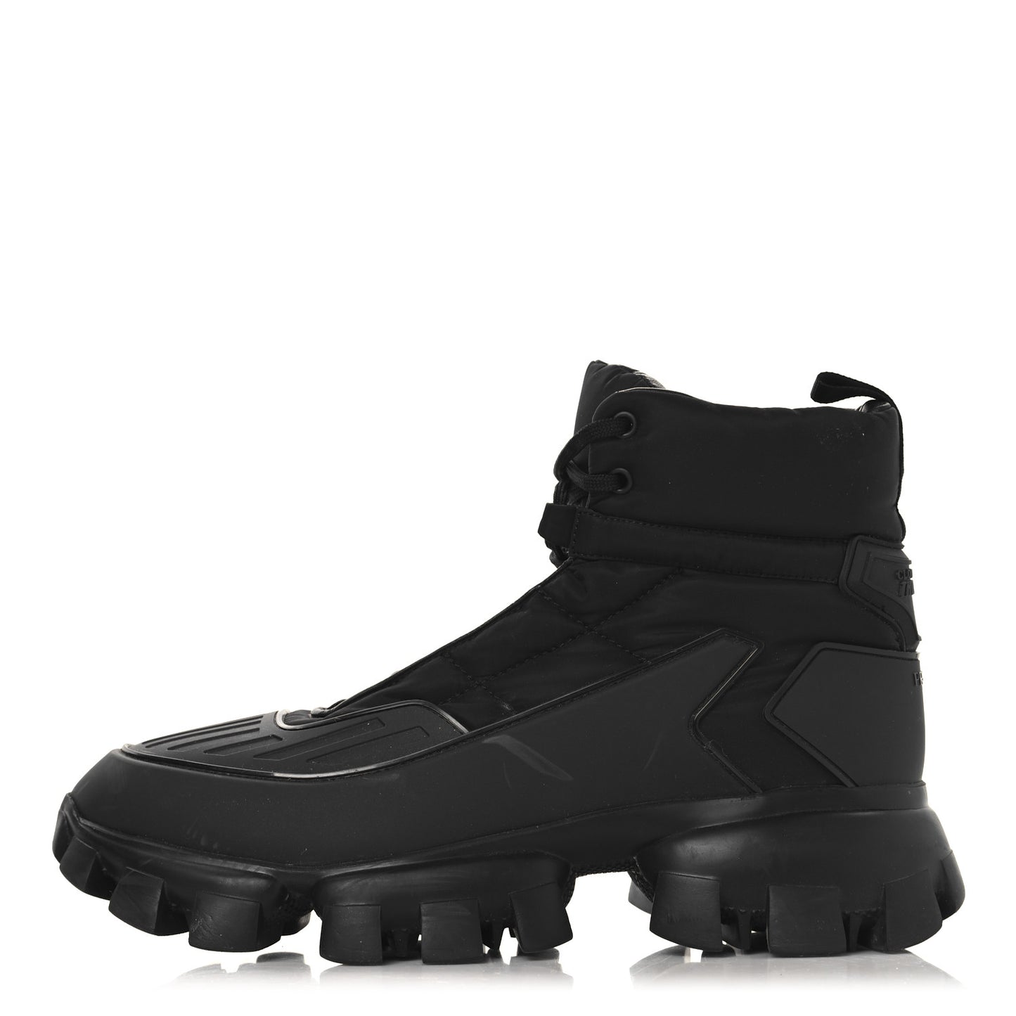 Rubber Technical Knit Fabric Mens Cloudbust Thunder Boots 9 Black