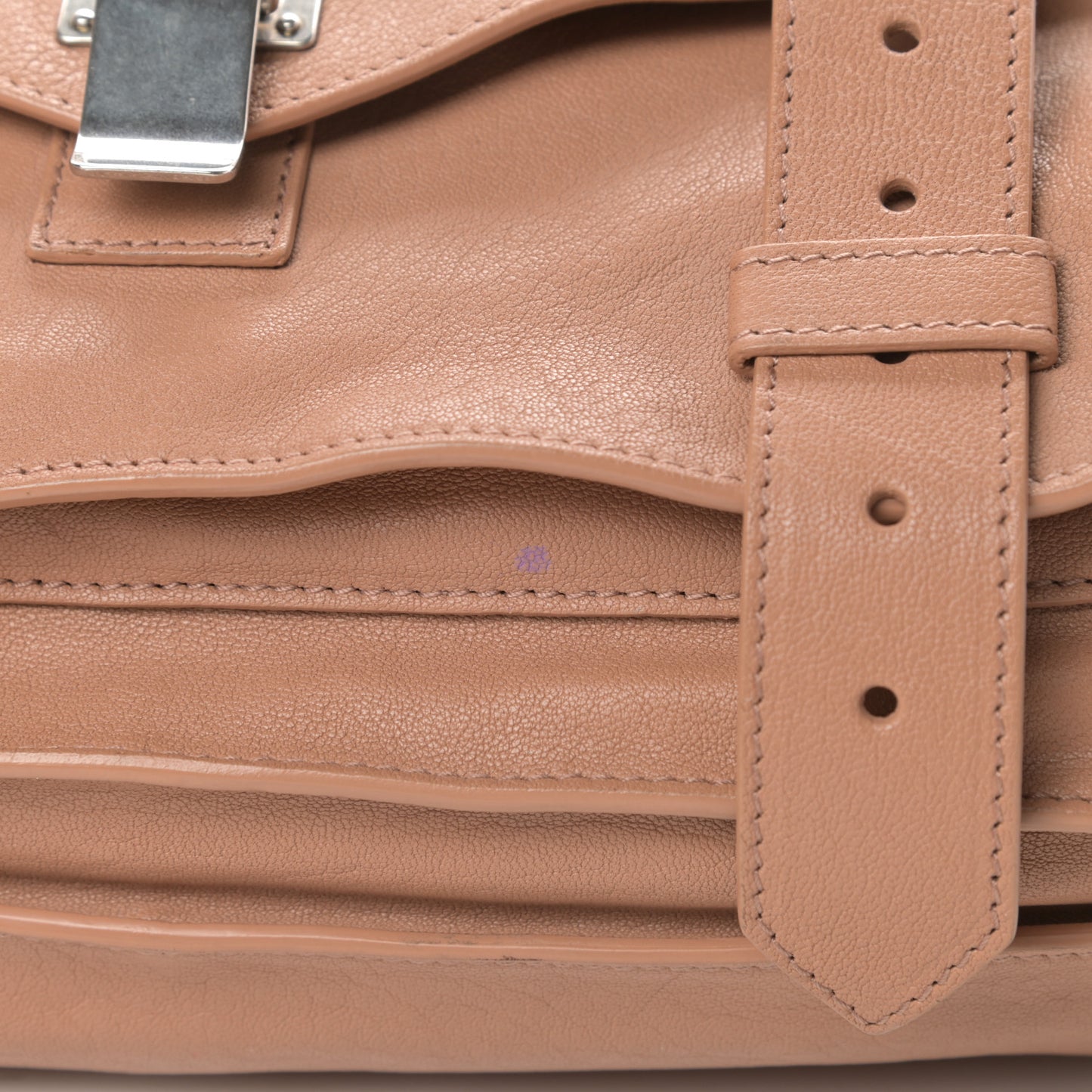 Lambskin Medium PS1 Satchel Dune