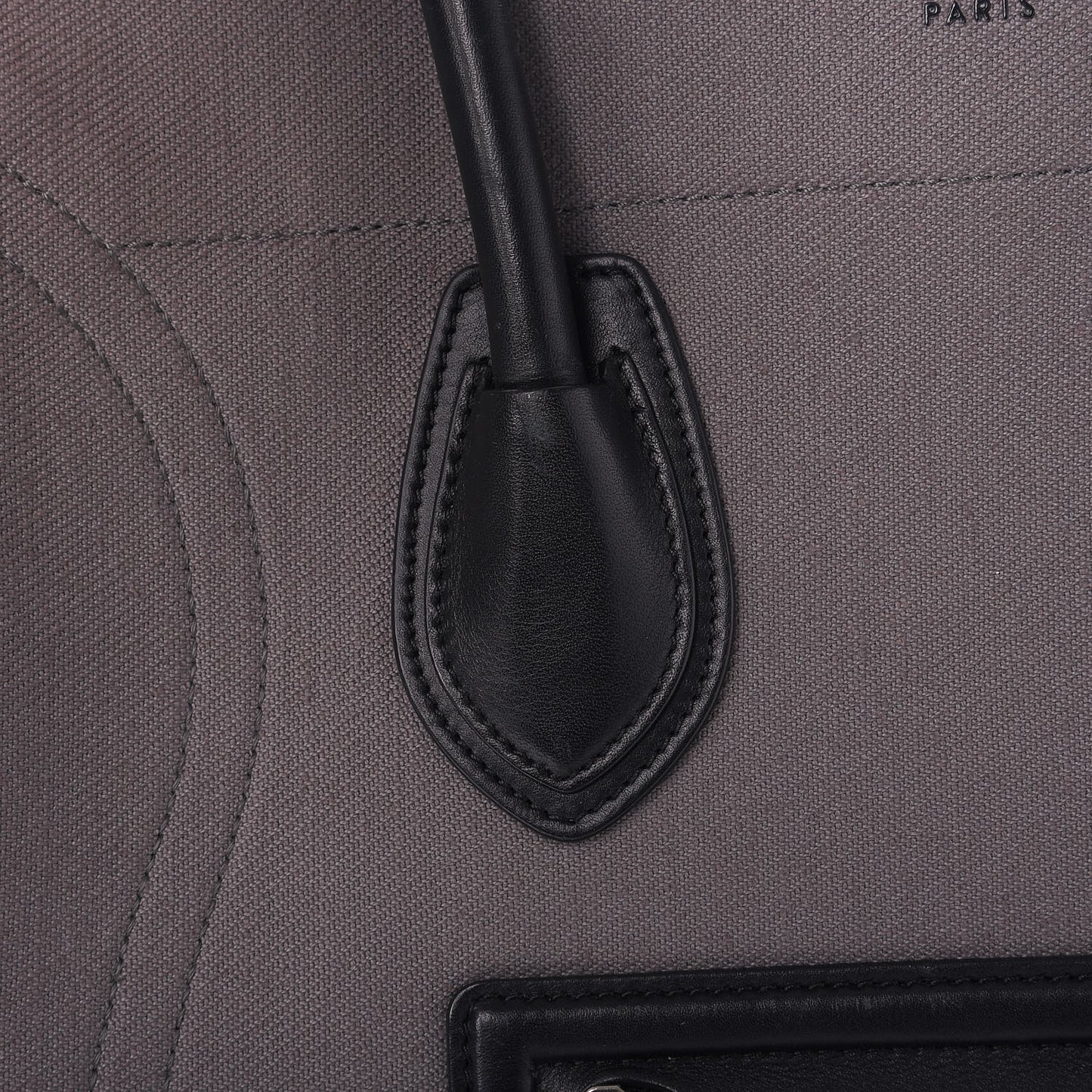 Cotton Canvas Medium Phantom Luggage Grey