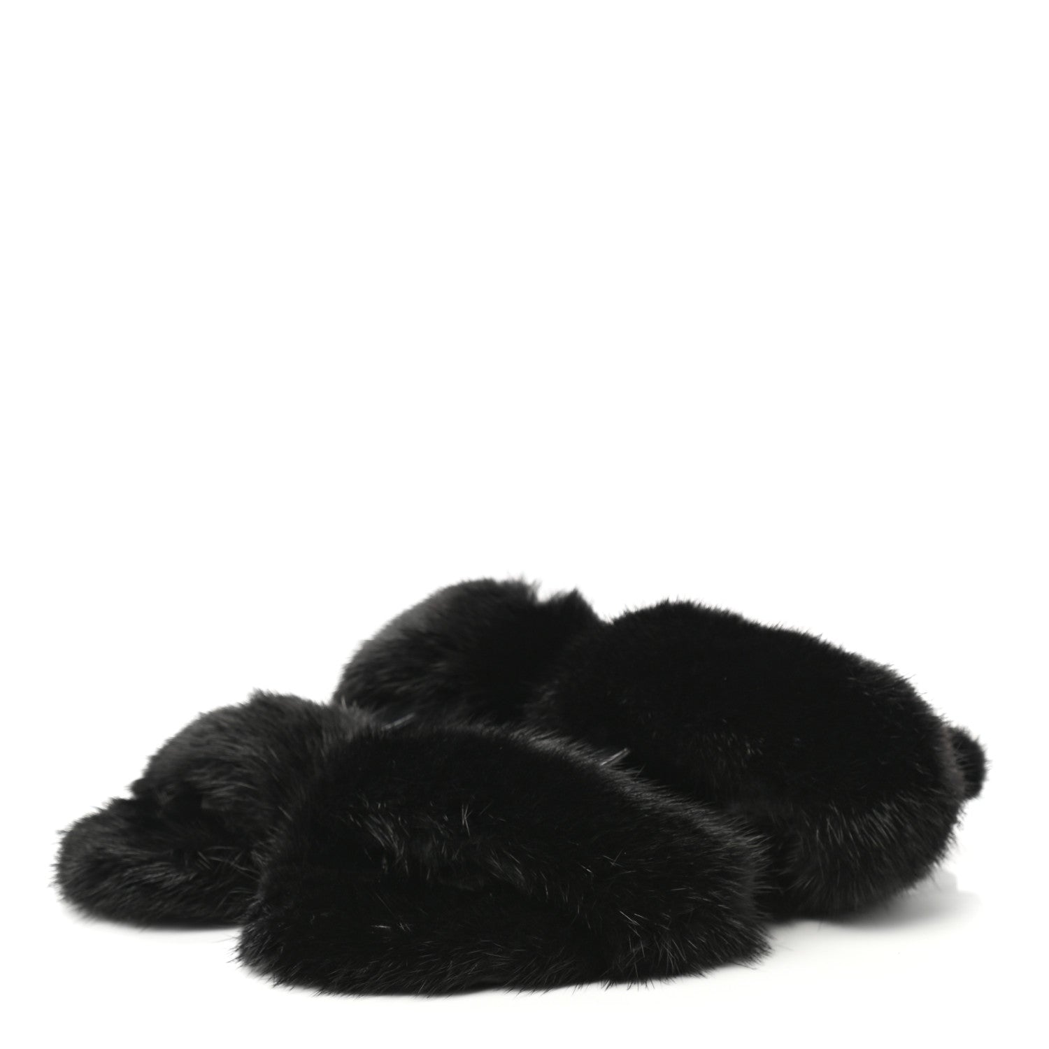 Saint Laurent Mink Bleach Slides 36 Black 3 of 7