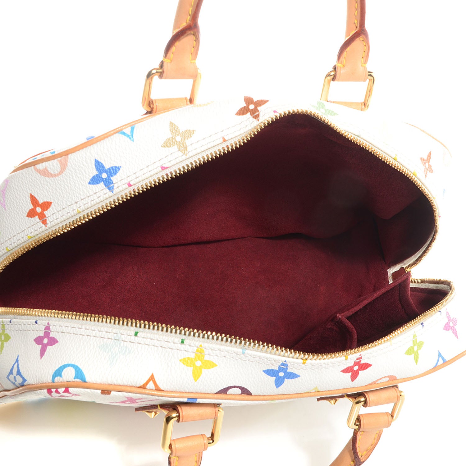 Louis Vuitton Monogram Multicolor Trouville White 5 of 7