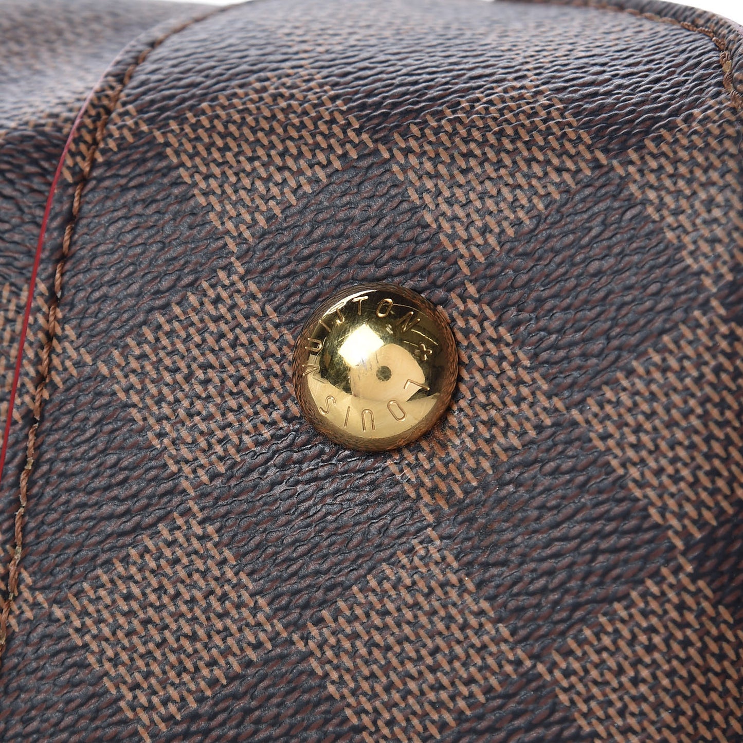 Damier Ebene Caissa Hobo Cherry