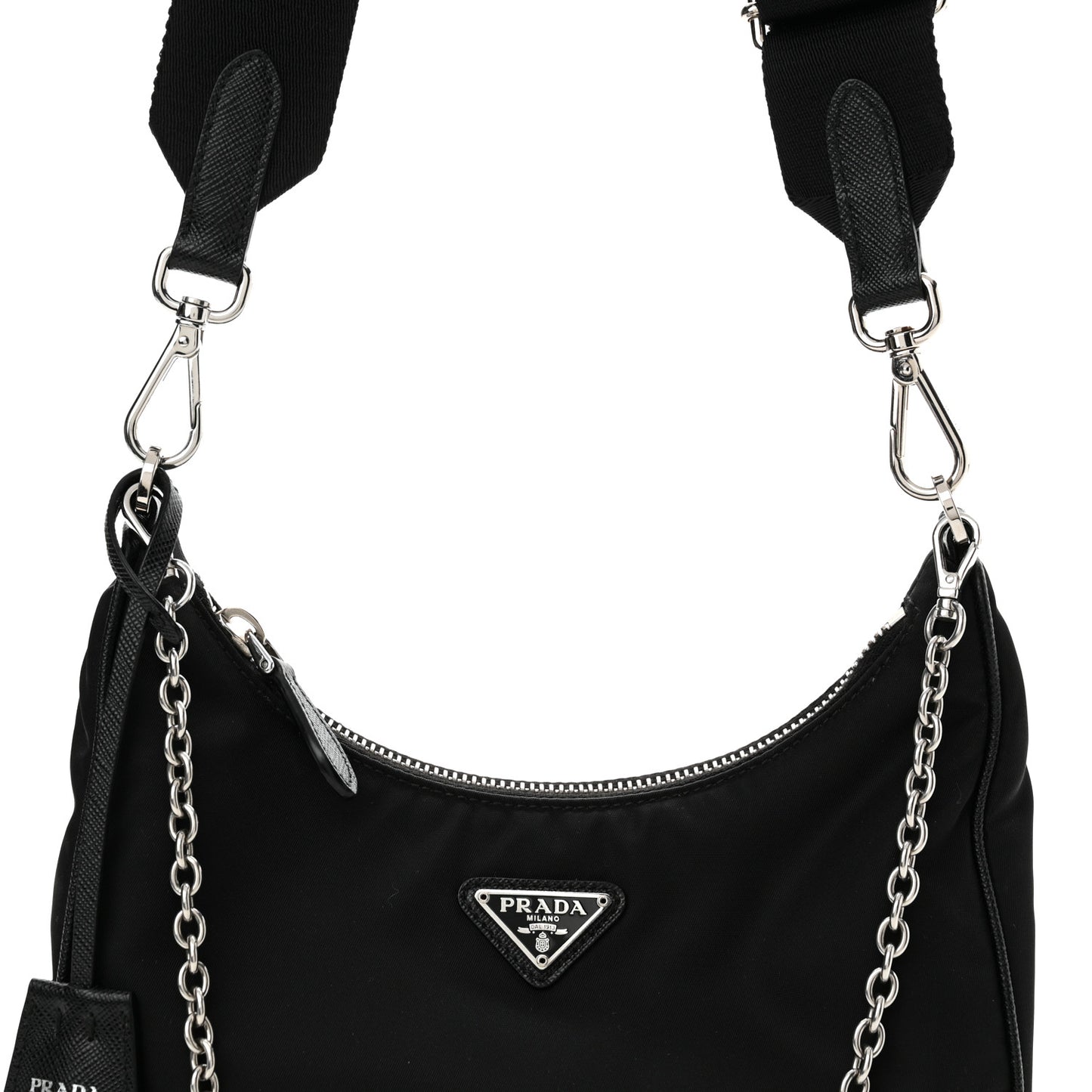 Nylon Re-Edition 2005 Shoulder Bag Black
